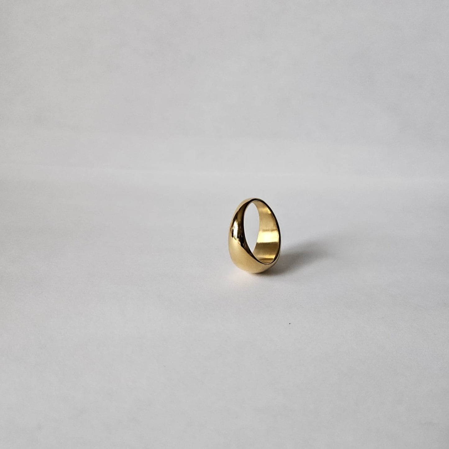 CHUNK RING GULD
